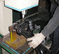 摩托车车架打字
